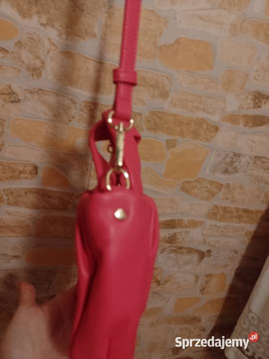 Zara Różowa torebka na ramię z Madrytu Kraków