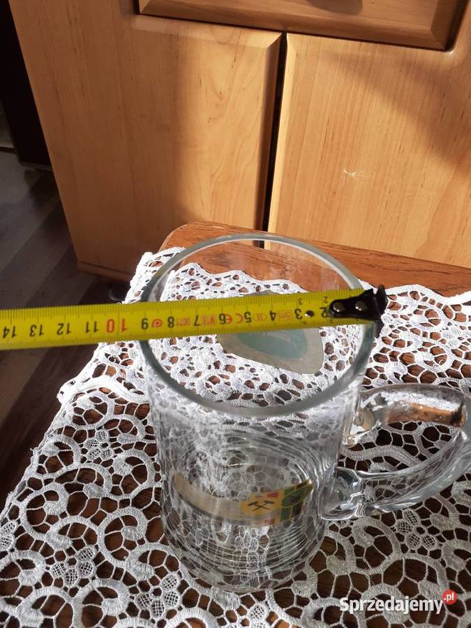 Duży 1 L kufel do piwa Jastrzębie Zdrój