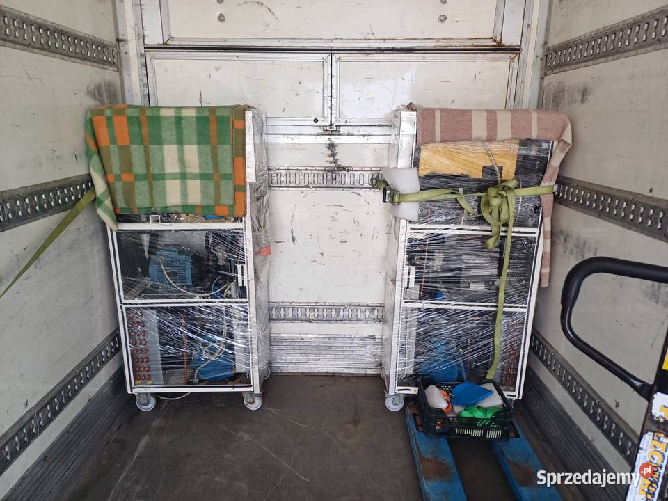 Transport palet i maszyn Kostrzyn auto z windą 8