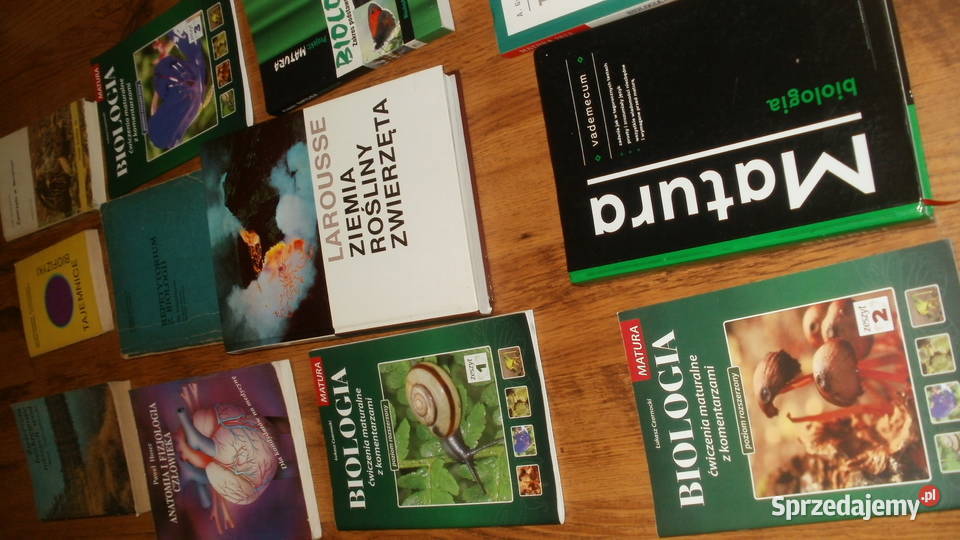 Biologia zestaw książek ćwiczeń do matury itp mazowieckie Warszawa