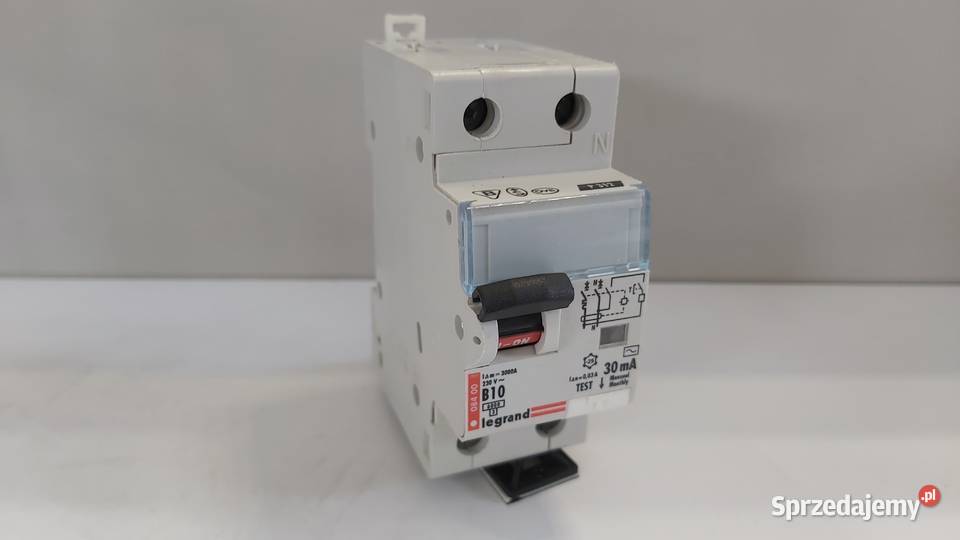 Wyłącznik różnicowoprądowy Legrand B10 30mA Elektryka i akcesoria Wyszków