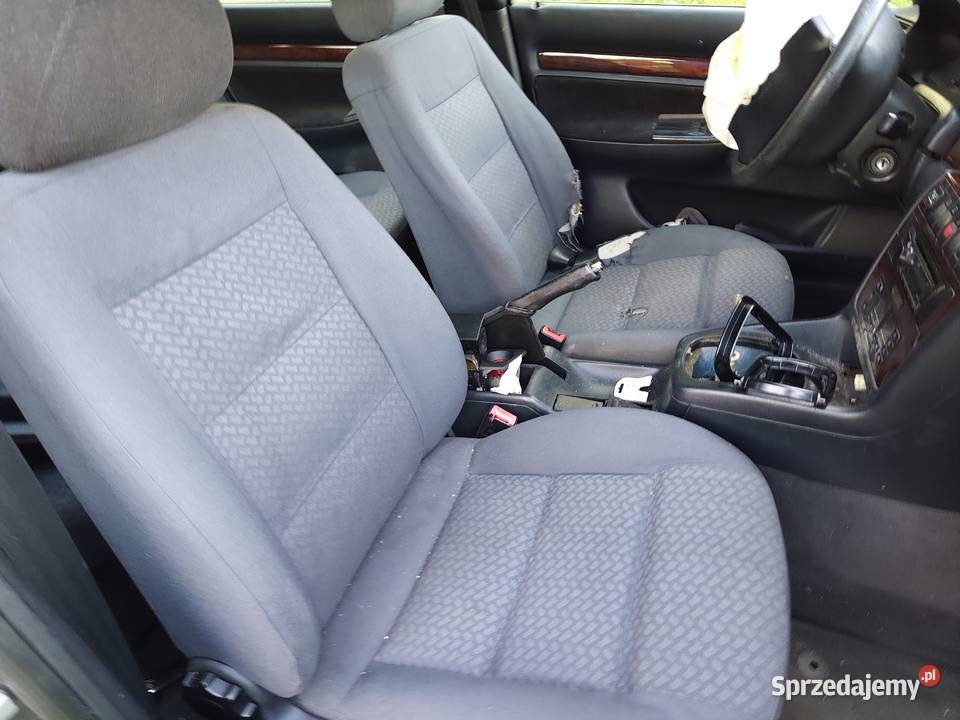 Fotele komplet grzane Audi A4B5 osobowe Dąbrowa Górnicza