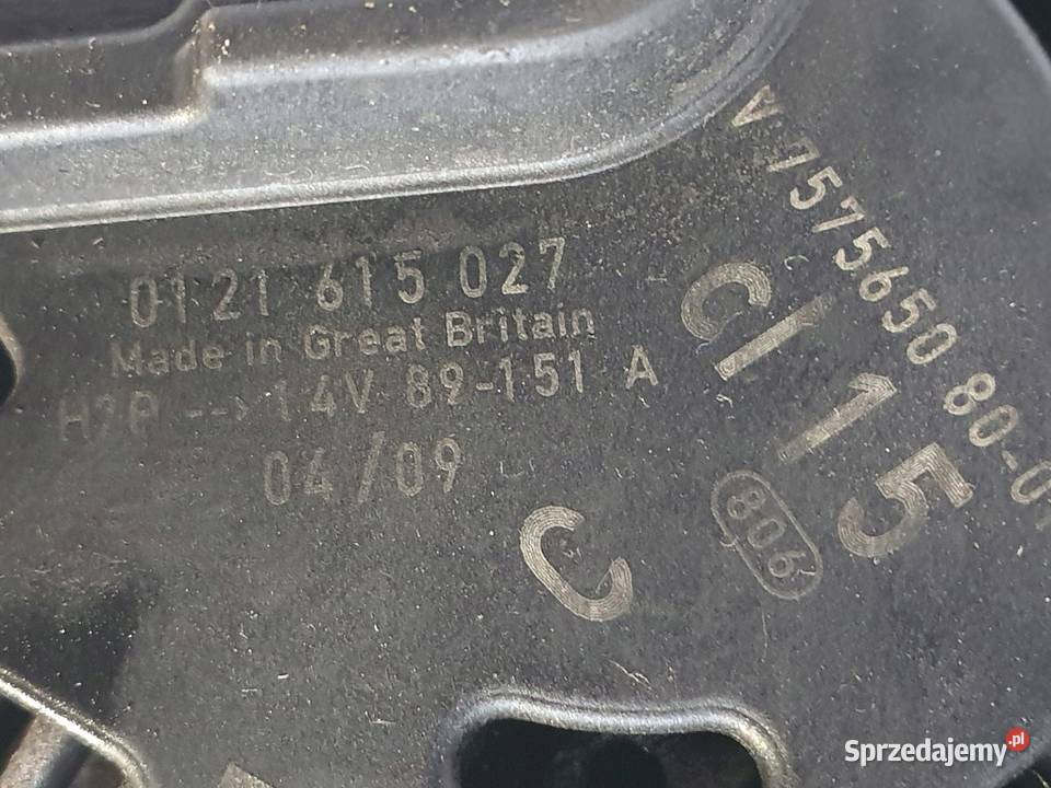 ALTERNATOR Mini Cooper R56 16 16V VTi 0121615027 lubelskie Chełm