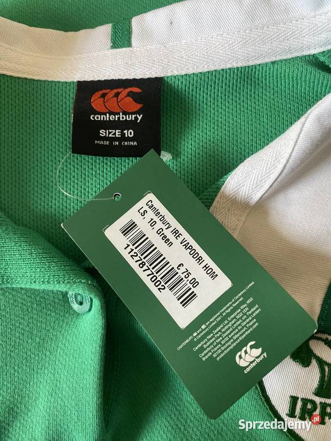 NOWA Rugby IRLANDIA Canterbury Długi rękaw S Wrocław