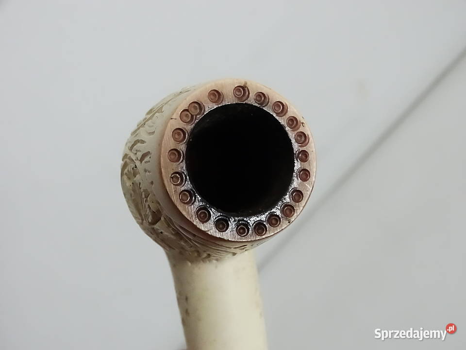 Stara Fajka Pianka Morska Meerschaum Ręcznie Biłgoraj