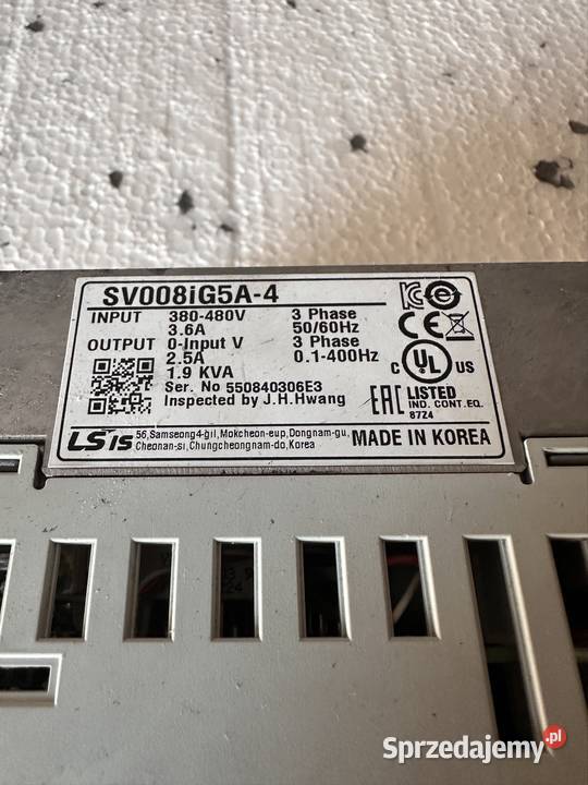 FALOWNIK LS IG5A 04KW 3fazowy kujawsko-pomorskie Świecie