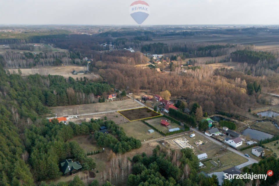 Działka budowlana Przykory gmina Pniewy mazowieckie