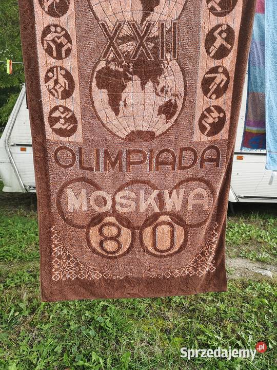 Ręcznik z PRLU Olimpiada sprzedam