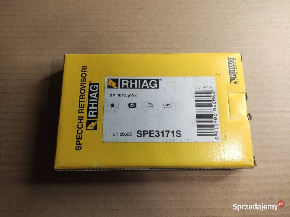 Wkład Lusterka Lewy Rhiag spe3171s Seat Ibiza 6l lusterka zewnętrzne Tychy