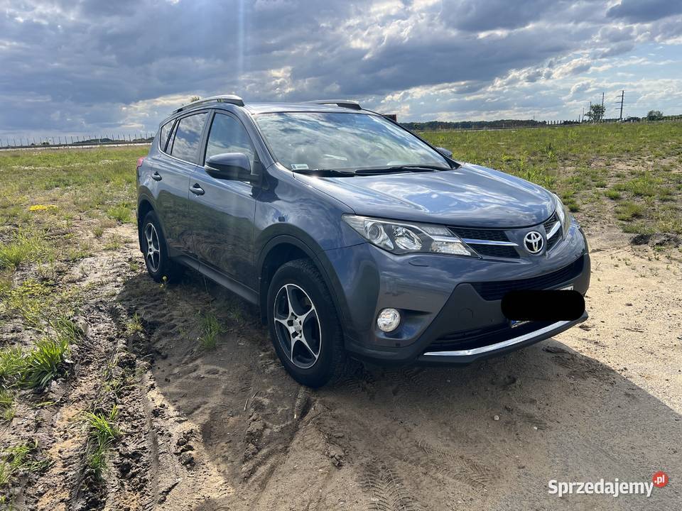 Toyota RAV4 4x2 d4d manual czerwona skóra 208000km Kobierzyce