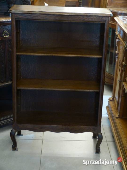 Regał ludwikowski ciemny dąbsklep Dąbrowa