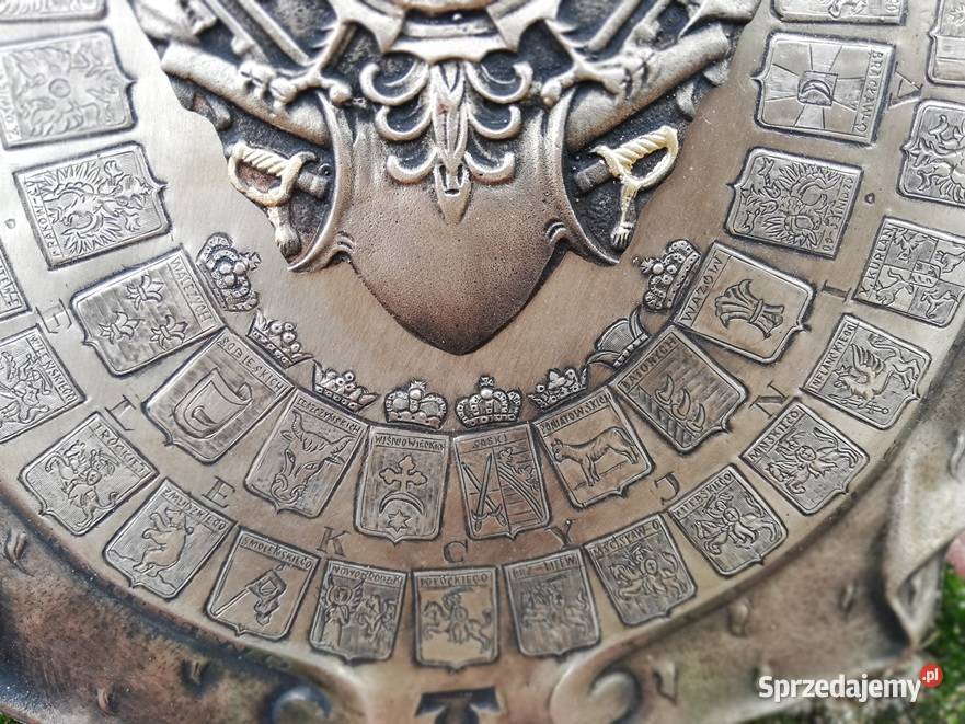 Ryngraf z Matką Boską Królową Polski Rękodzieło