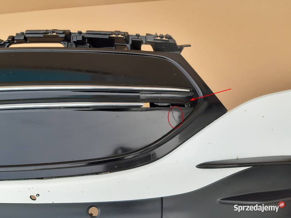 MERCEDES EQB AMG ZDERZAK PRZÓD KRATKI CHROM Trzciel