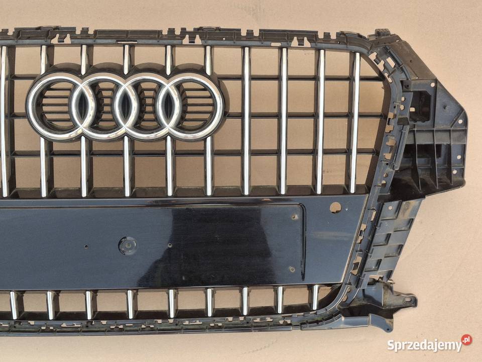 AUDI Q3 8U SLINE GRILL ATRAPA CHŁODNICY EMBLEMAT lubuskie Bieleń
