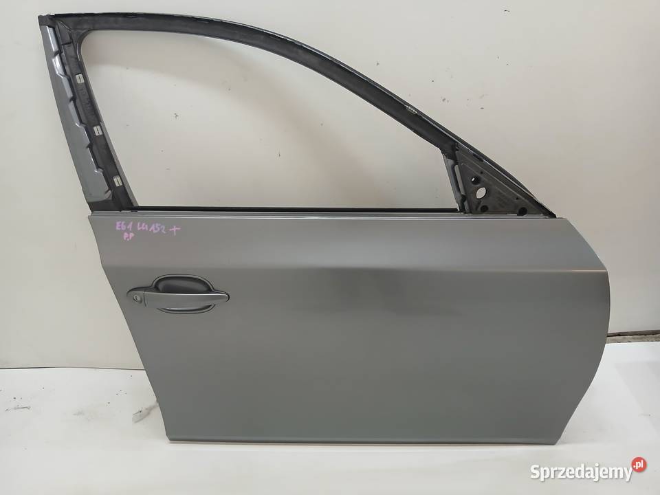 DRZWI PRAWE PRZEDNIE BMW E60 E61 A527 SPACEGRAU