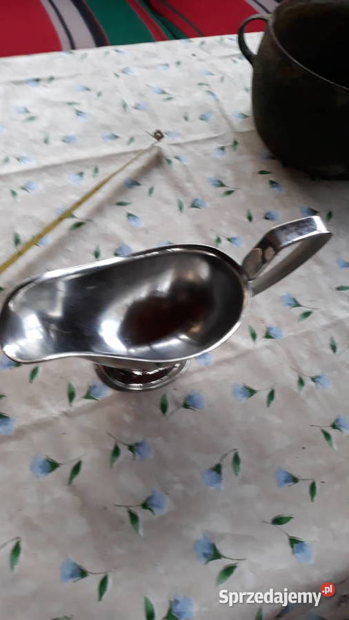 Piękny zabytkowy metalowy mlecznik Akcesoria kuchenne lubuskie Gorzów Wielkopolski