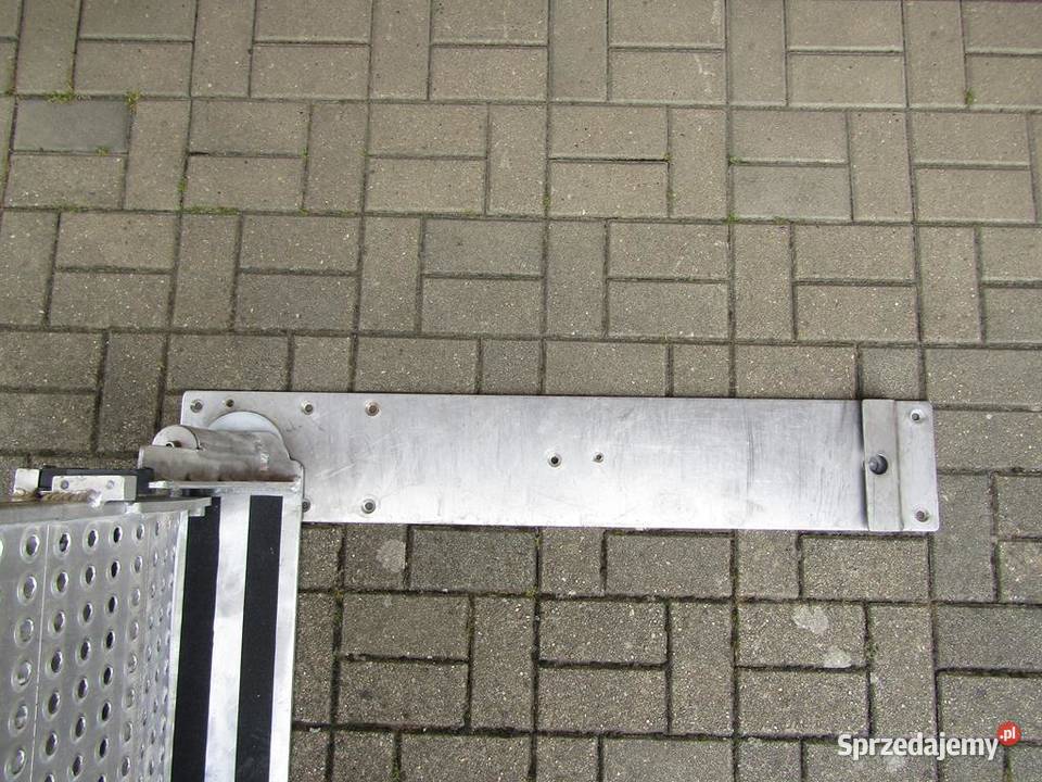Rampa OBROTOWA podjazd wózek motor H 107 Cady Siekierczyn