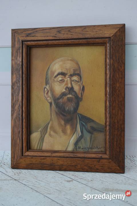Jacek Malczewski Autoportret Portret Mężczyzny Malarstwo Kraków sprzedam