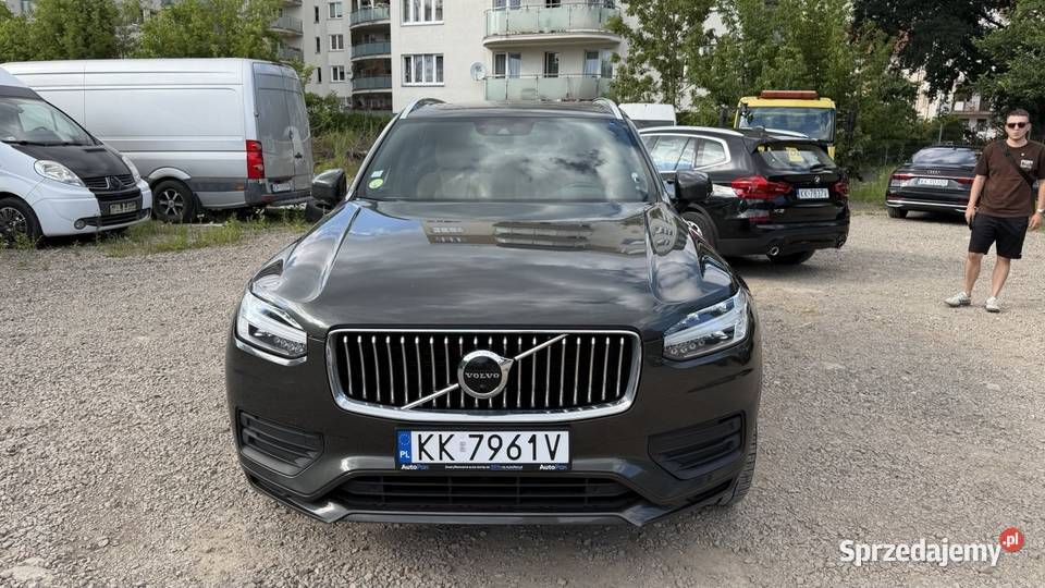 Volvo XC 90 B5 D AWD Momentum Pro 7os asystent parkowania małopolskie Kraków sprzedam