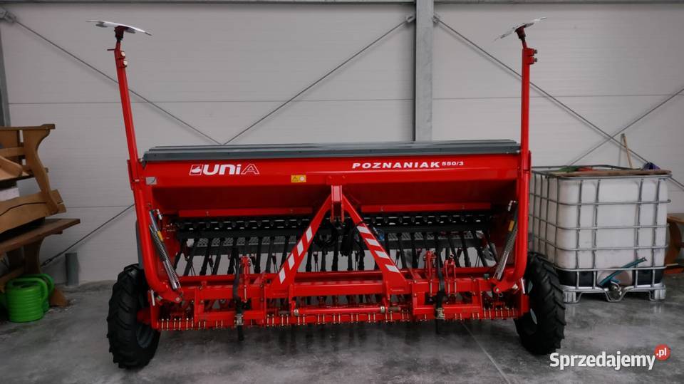 Siewnik zbożowy Unia Poznaniak 5503 z 2020 roku Pozostałe lubelskie Łuków