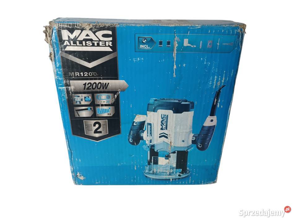 Frezarka górnowrzecionowa MacAllister Szlifierki kątowe śląskie Katowice