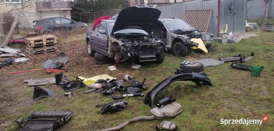 Bmw e46 ćwiartka przód prawa silbergrau metallic części blacharskie Aleksandrów Łódzki