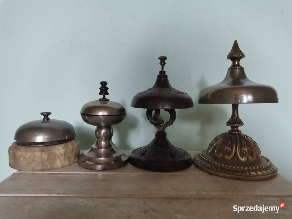 Stary dzwonek hotelowy XIX w Francja Art Deco Kraków sprzedam