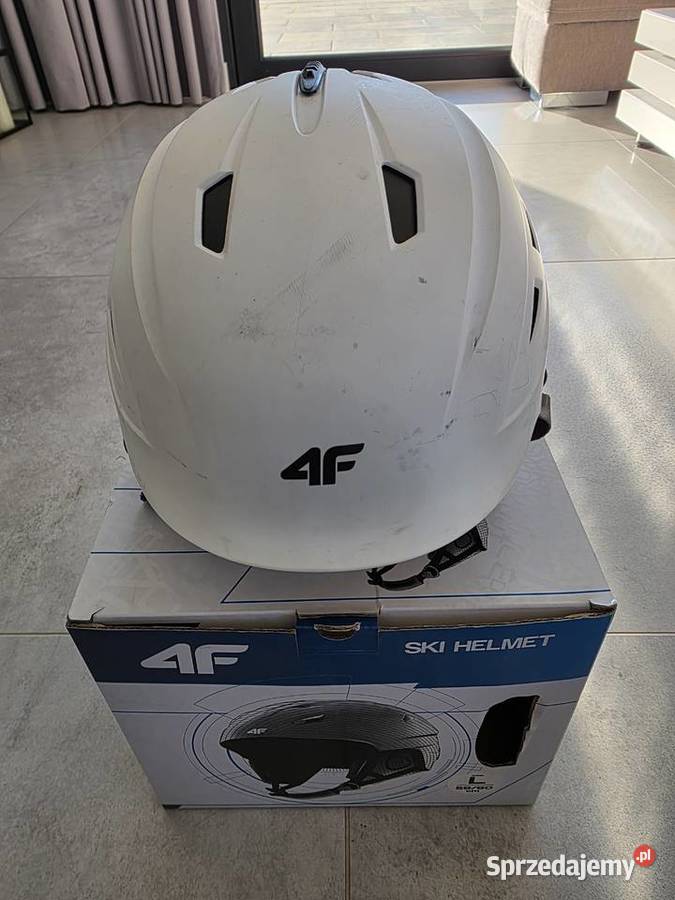 Kask narciarski 4F Biały rozmiar L 5960 Suchań