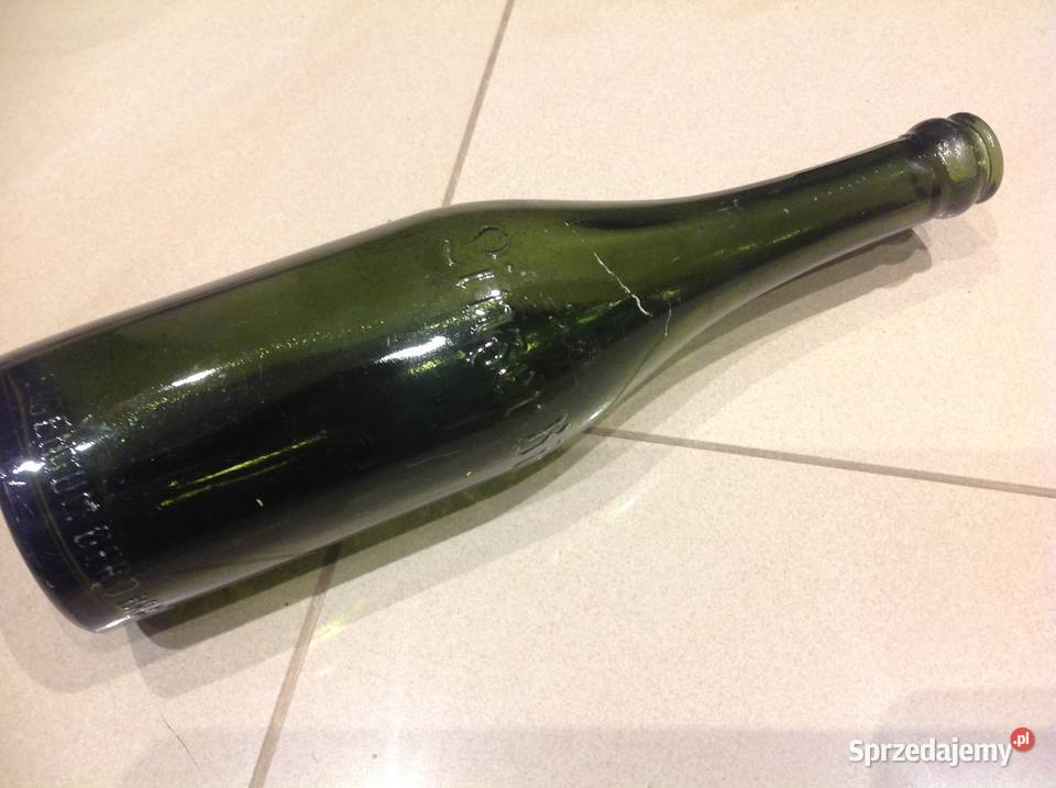 Stara Butelka Szklana LINZER BIER Sygnowana Nowa Sól