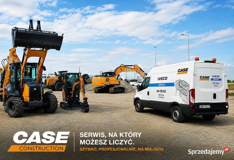 Seriws maszyn CASE Wrocław