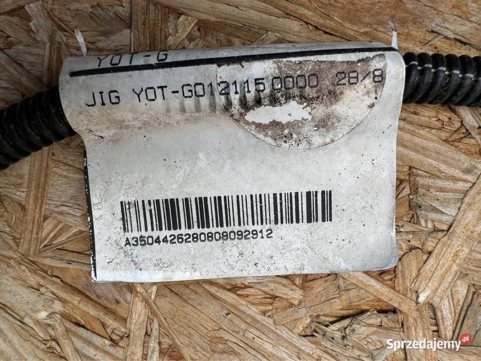Instalacja wiązka halogenów zderzaka przód Międzychód