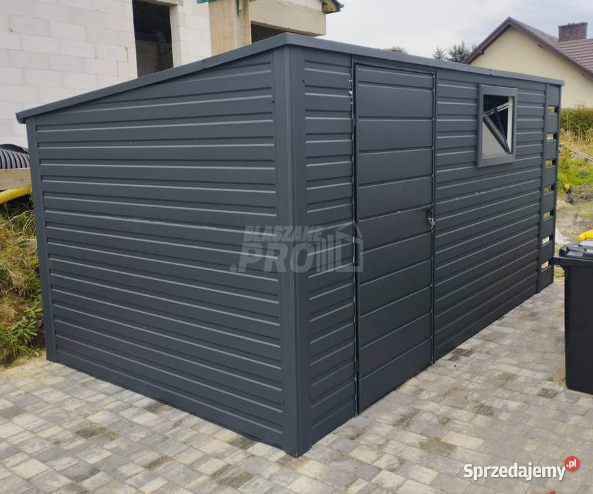 Domek ogrodowy schowek 4x2 wiata 05m drzwi okno sprzedam