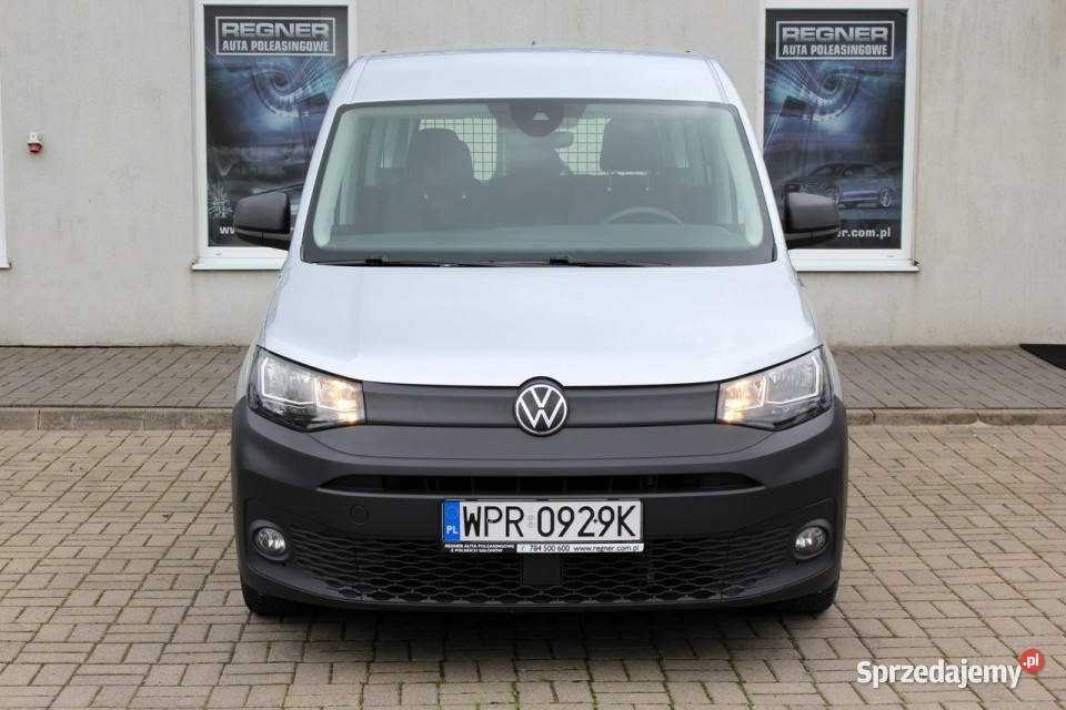 Volkswagen Caddy FV23 20TDI SalonPL Parktronic światła do jazdy dziennej Sokołów