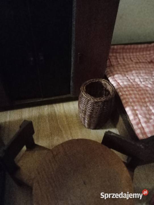 Przedwojenne mebelki do domu lalek Meble Poznań