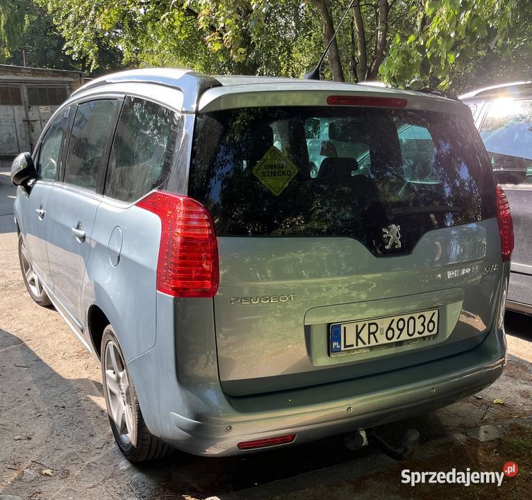 Peugeot 5008 20 HDI 150 7os serwisowany ASO Lublin sprzedam