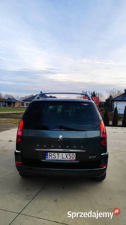 Peugeot 807 20 Hdi 7 miejsc elektryczne drzwi Zarejestrowany w Polsce Stalowa Wola