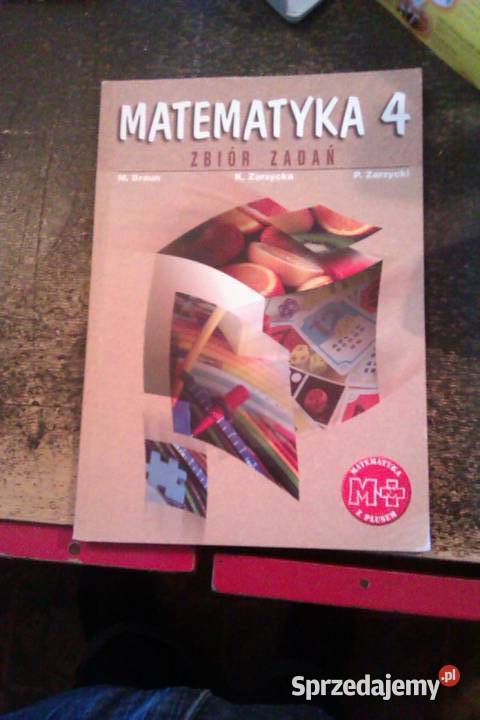 Matematyka 4 gwo zbiór zadania aukcje Antykwariat Warszawa sprzedam