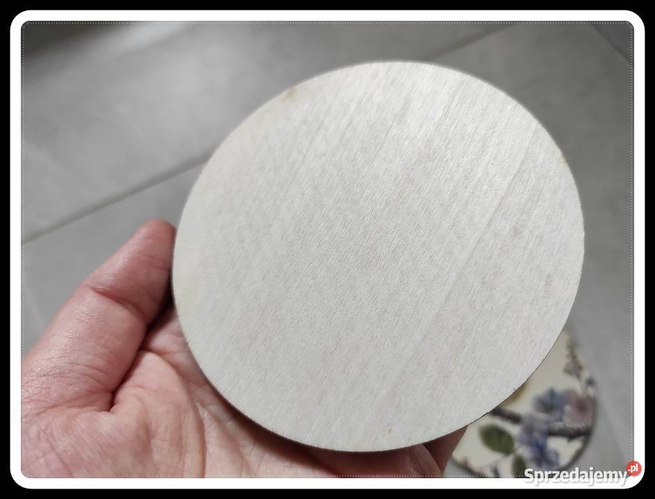 Podkładki pod kubki drewniane ptaki ptaszki 6 Płock