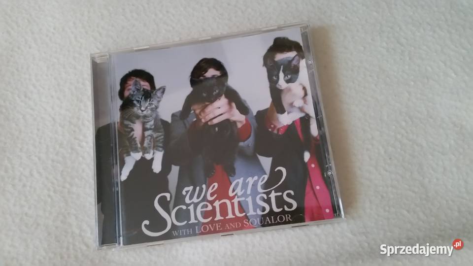 WE ARE SCIENTISTS WITH LOVE AND SQUALOR 2005 CD