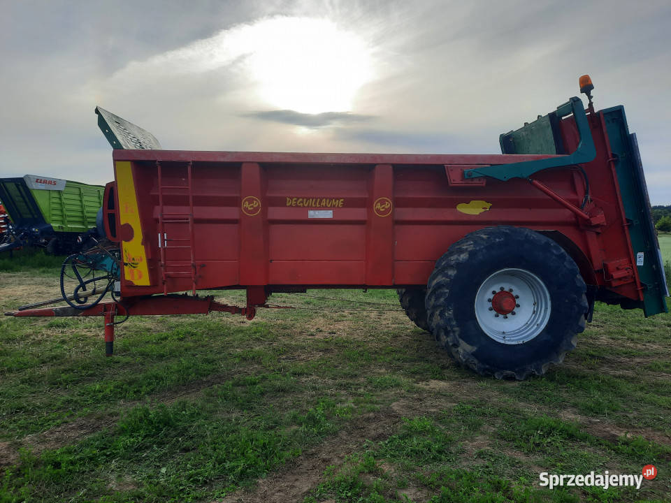 Rozrzutnik obornika DEGUILLAUME Force 16 D 16 m3 podlaskie Baliki