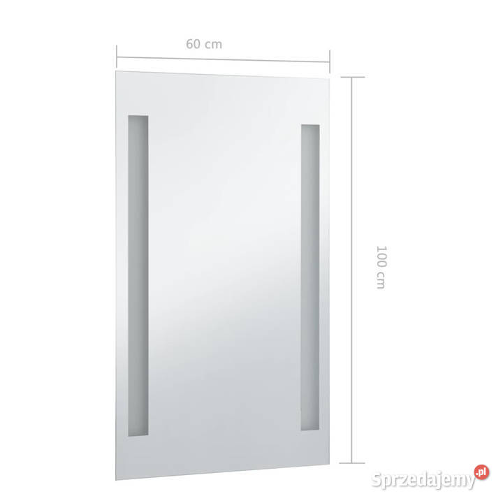 Ścienne lustro łazienkowe z LED 60 x 100 Warszawa