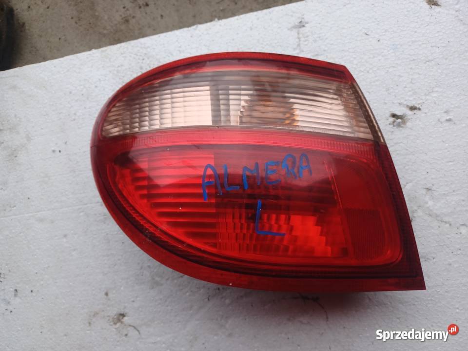 Lampa Lewy Tylnia Nissan Almera Wisznice