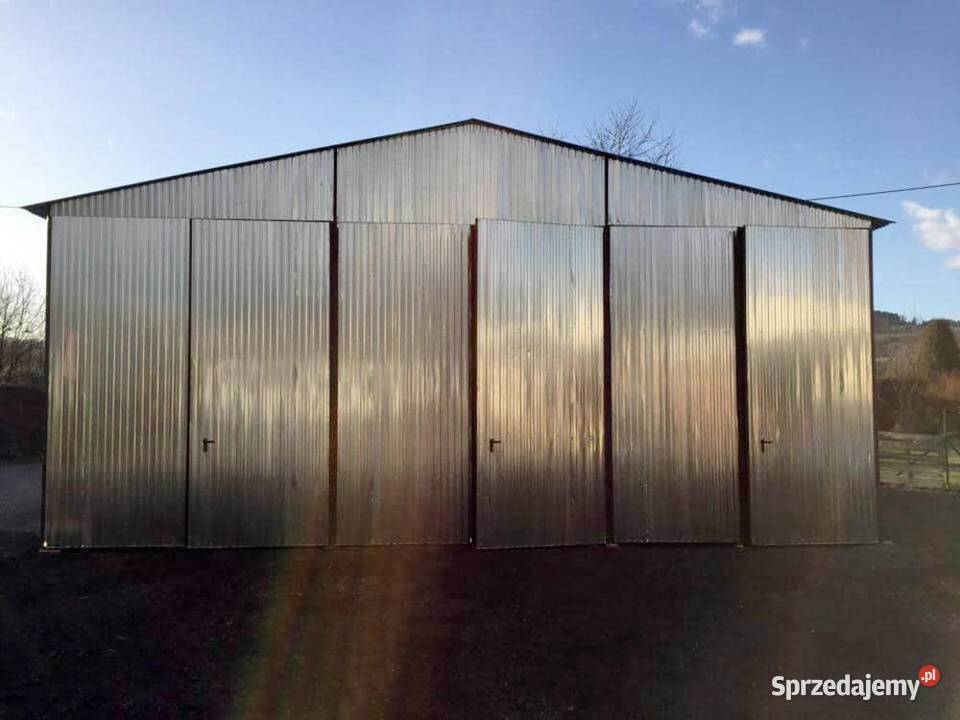 Blaszana montowana hala 10125 m ocynkowana Kraków sprzedam