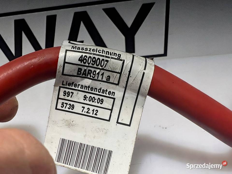 BMW F20 F30 KABEL PRZEWÓD PLUSOWY DODATNI osobowe