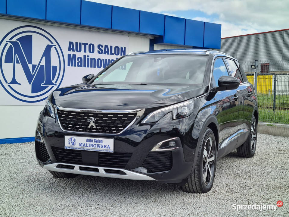 Peugeot 5008 7Osób GTLine Szyberdach Navi 2xPDC lakier metallic Wągrowiec