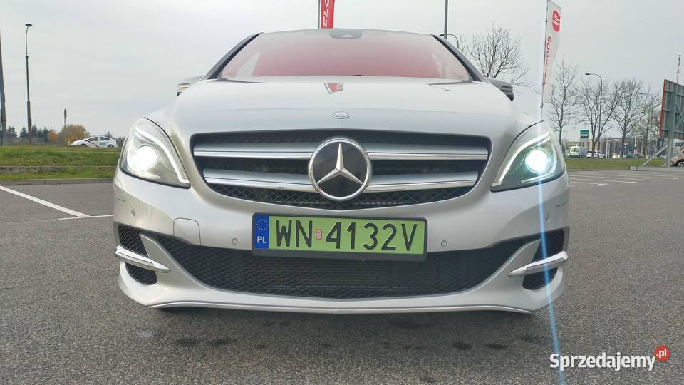 Mercedes B25e Electric Drive przebieg 64000 Warszawa