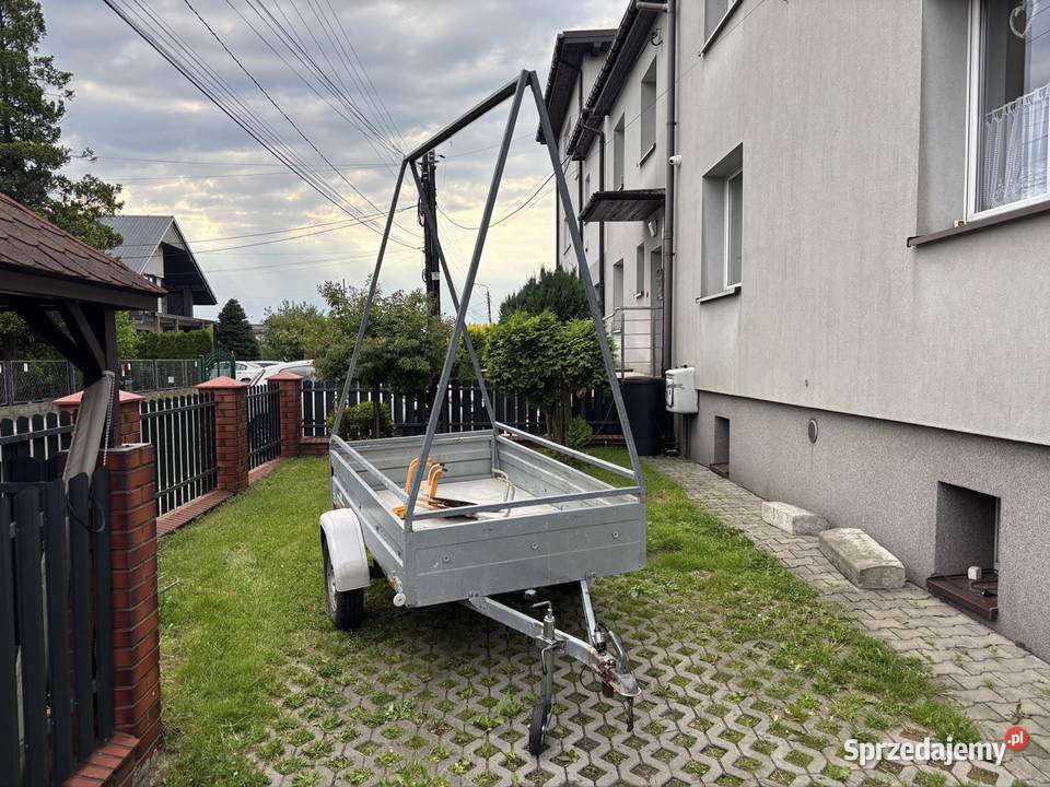 Przyczepka lekka thule baner reklama na kółkach Mikołów sprzedam
