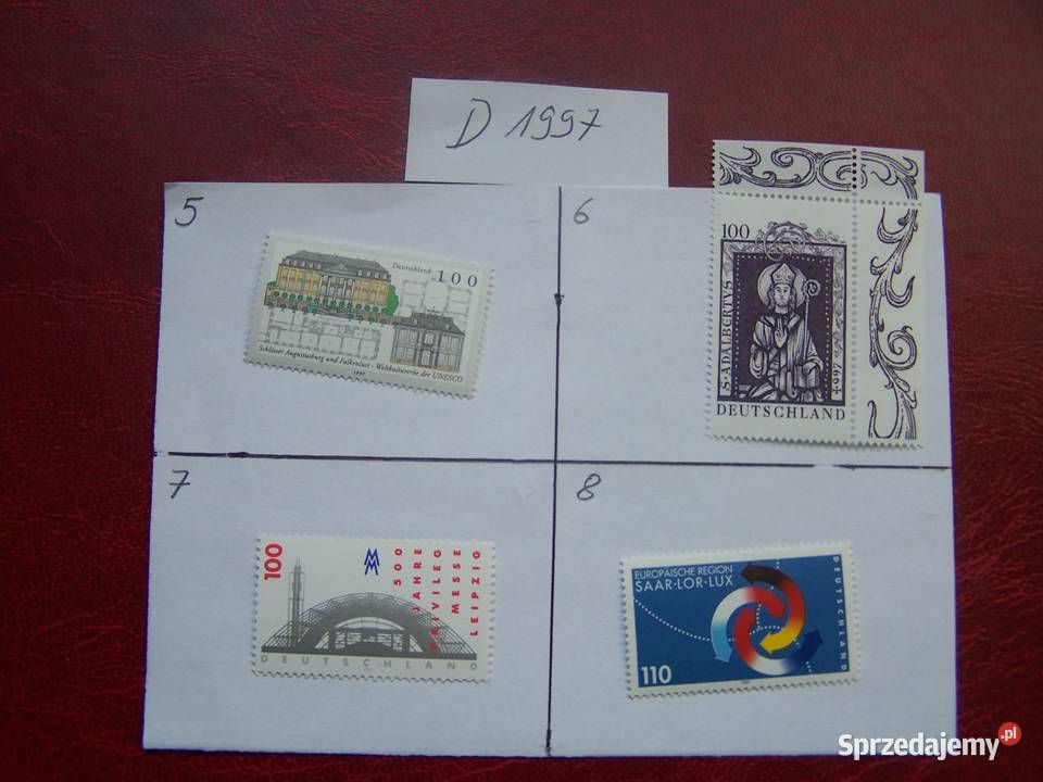 Niemcy 1997 MNH Znaczki z roczników WYBIERAJ Tychy sprzedam
