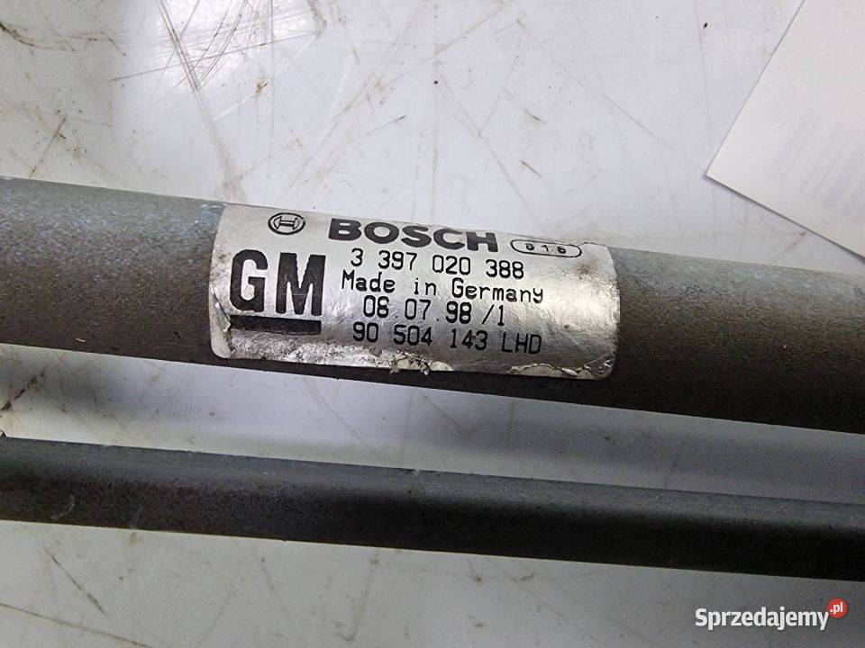 MECHANIZM WYCIERACZEK PRZÓD OPEL VECTRA B osobowe Lipno