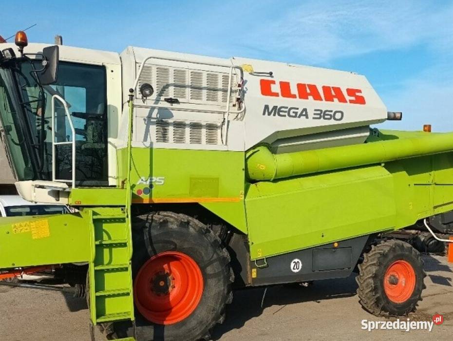 CLAAS MEGA 360 370 WAŁ SKRZYNIA HYDROMOTOR SITA Pozostałe Kielce